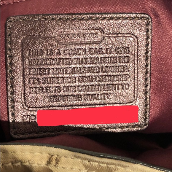 Coach Signature Jacquard Shoulder Bag - Picture 4 of 5